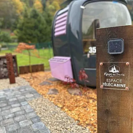 Authentique - Insolite - Sauna & Telecabine - Menage, Serviettes, Lit Fait Inclus Chalet Rochesson